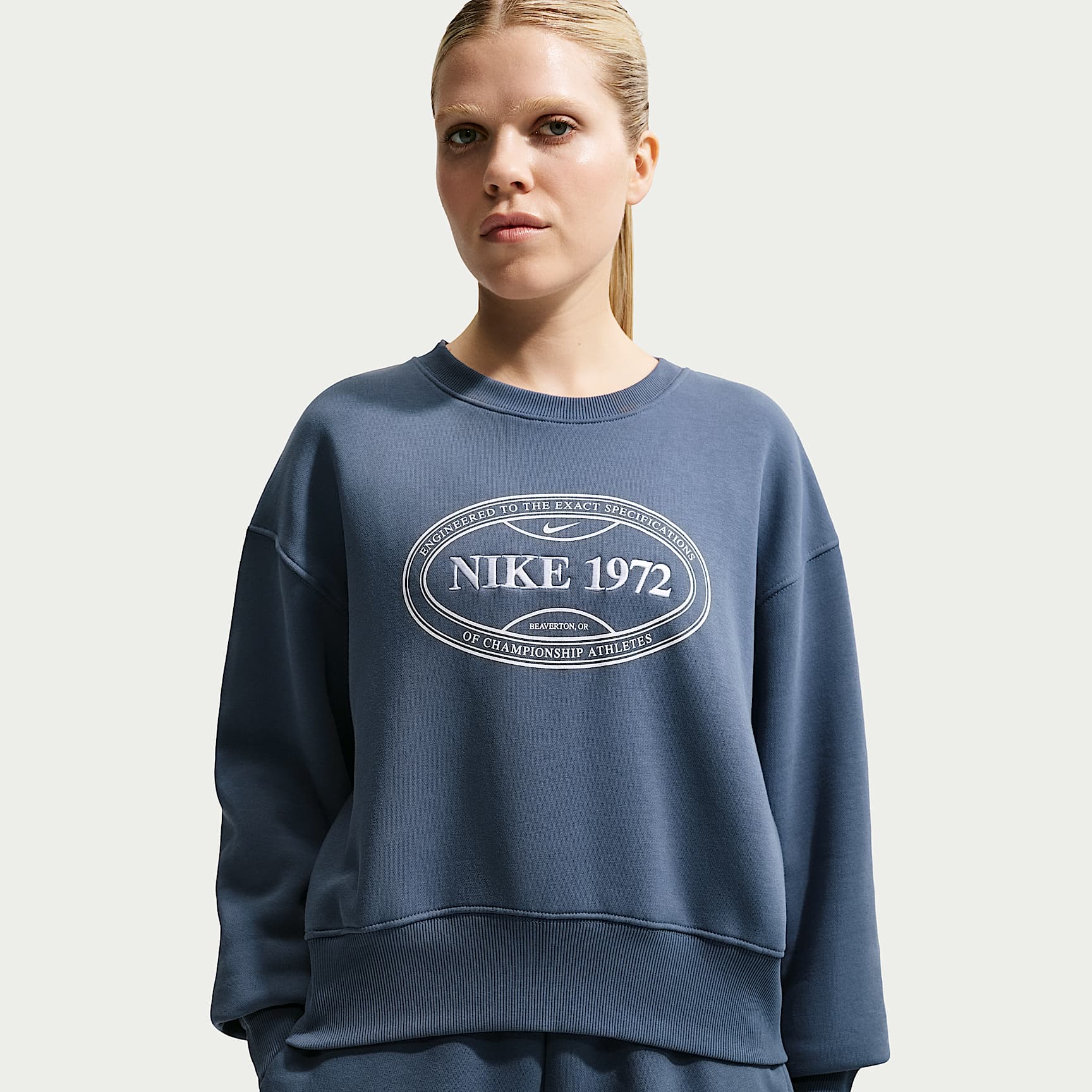 Nike Sportswear Phoenix Fleece Women's Oversized Crew-Neck